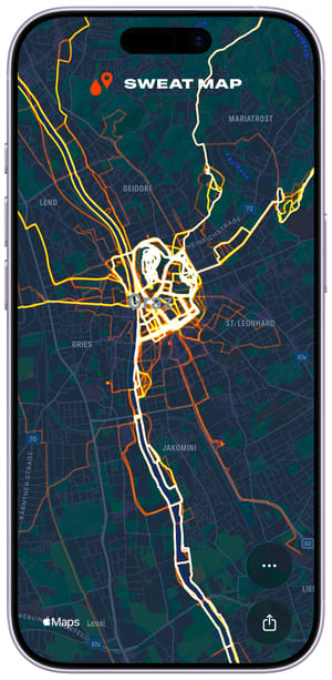 Sweat Map screenshot